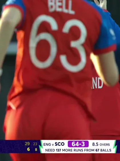 Darcey Carter - Wicket - England vs Scotland