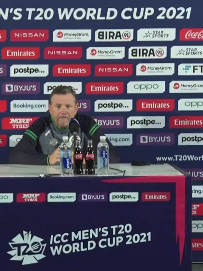 20 October - Abu Dhabi - Ireland Coach Graham Ford post-match press conference