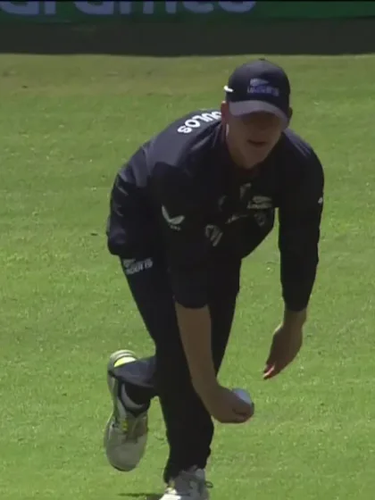 Joe Moores - Wicket - New Zealand vs England