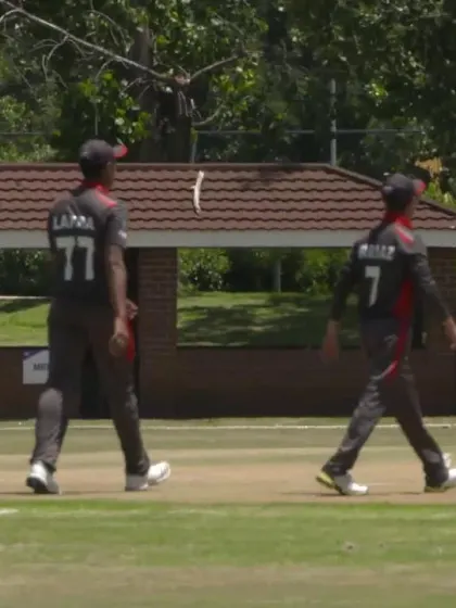 ICC U19 CWC: AFG v UAE – Lakra takes superb low catch at slip