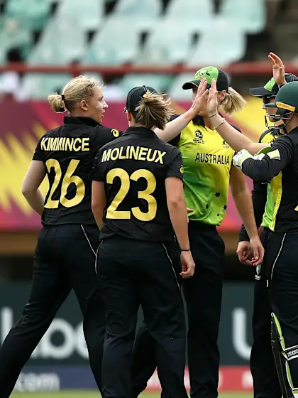 WI v AUS: Australia's road to the semis