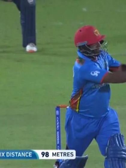 Shahzad's 98 metre blow