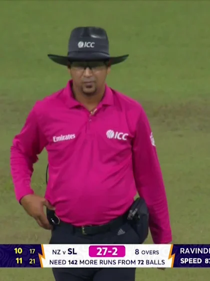 Kusal Mendis - Wicket - Sri Lanka vs New Zealand