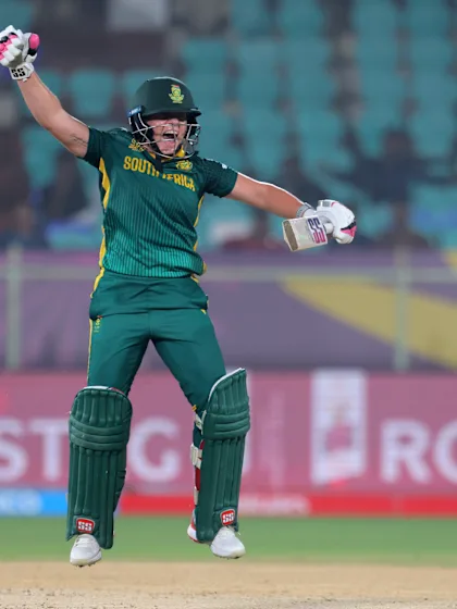 De Klerk guides South Africa to another close win  | CWC25 