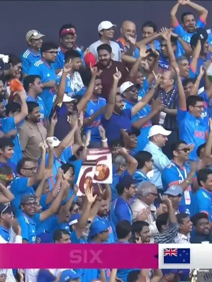 Shreyas Iyer - Six - India vs New Zealand