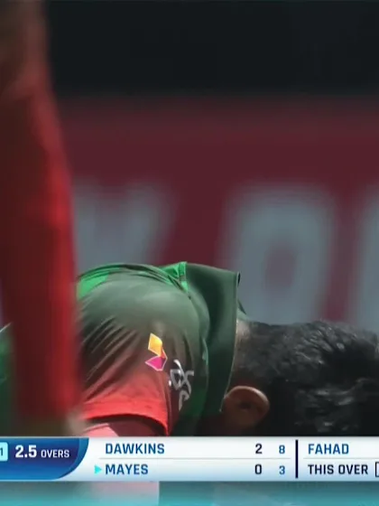 Ben Mayes with a Four vs. Bangladesh