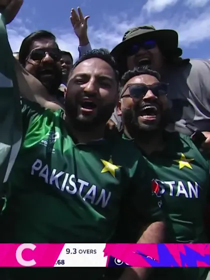 Logo of Shreyas Movva - Wicket - Pakistan vs CAN