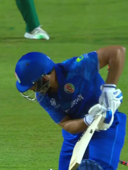 Logo of Gulbadin Naib - Wicket - South Africa vs Afghanistan