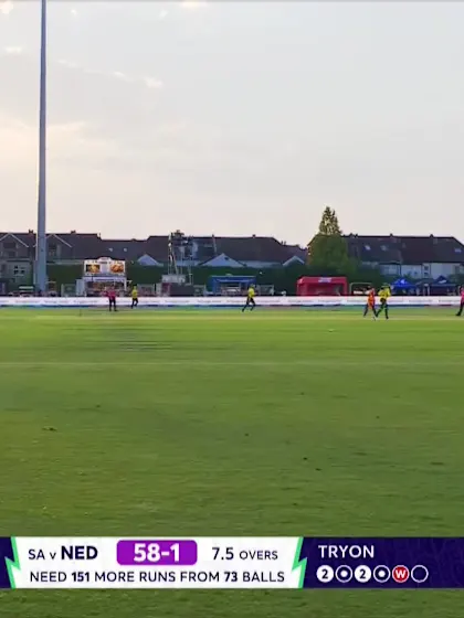 Sanya Khurana - Wicket - South Africa vs Netherlands