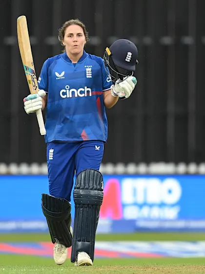 Record ton from Nat Sciver-Brunt in her 100th ODI