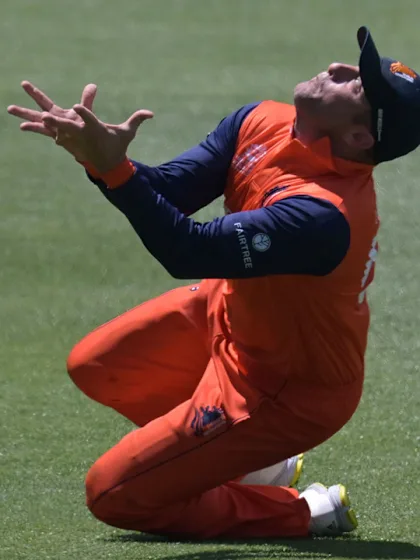 Logo of Stunning catch off South Africa dangerman David Miller sets up Netherlands triumph | T20WC 2022