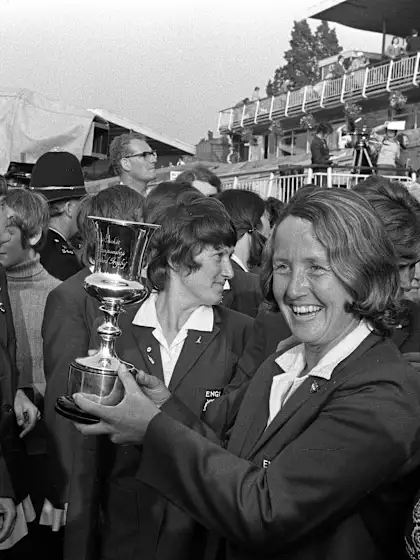 Logo of The World Cup that pioneered Women's cricket