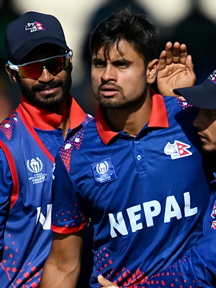 Logo of Monty Desai hails Nepal's young group in the midst of CWC23 Qualifier fire