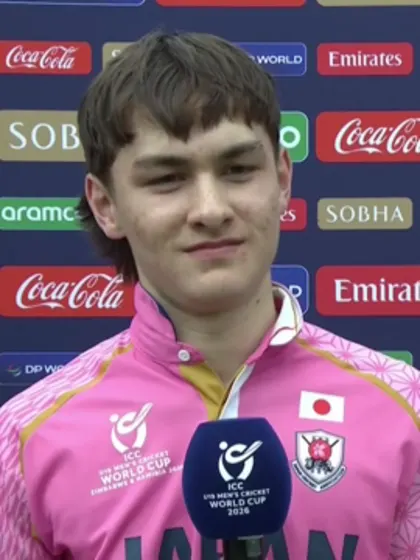 Montgomery Hara-Hinze | ICC U19MCW26 | Japan post-match interview | 24 January '26