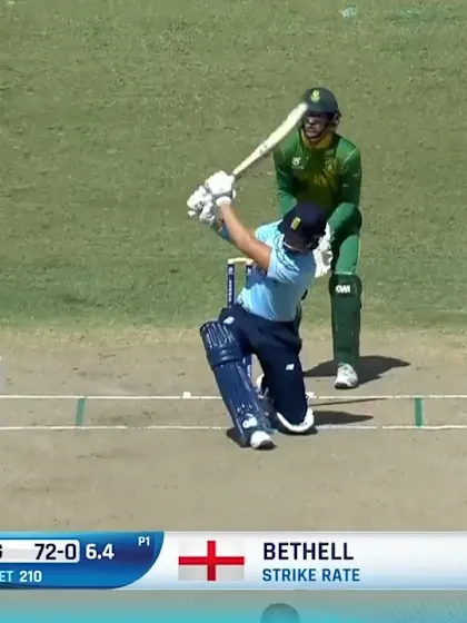 Jacob Bethell goes big | ENG v SA | ICC Men’s U19 CWC 2022