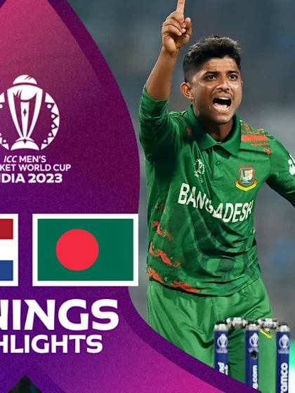 Late fight helps Netherlands to competitive total | Innings Highlights | CWC23