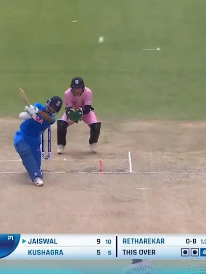 Nissan POTD: Yashasvi Jaiswal clobbers a six down the ground