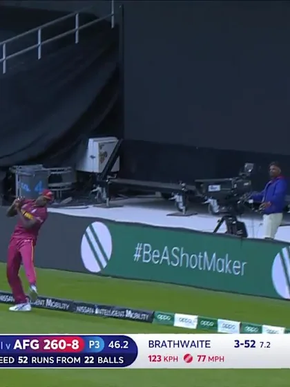 Logo of CWC19: AFG v WI – Holder takes another good catch in the deep