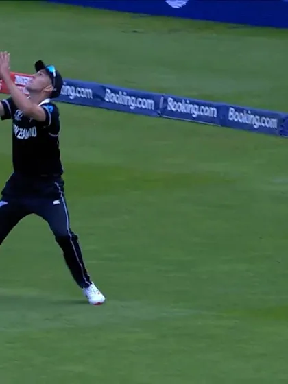 Logo of CWC19: NZ v SA - Miller is caught at third man
