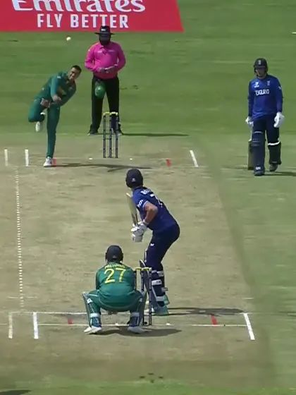 Ben Mckinney with a Six vs. South Africa