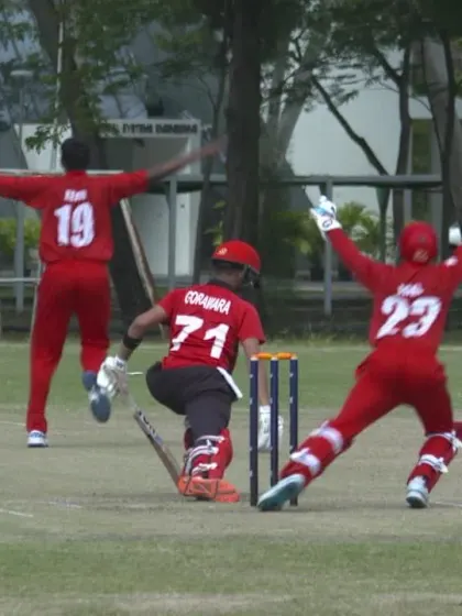 ICC U19 CWC Asia Qualifier Division 2: Double wicket maiden starts the Oman fightback