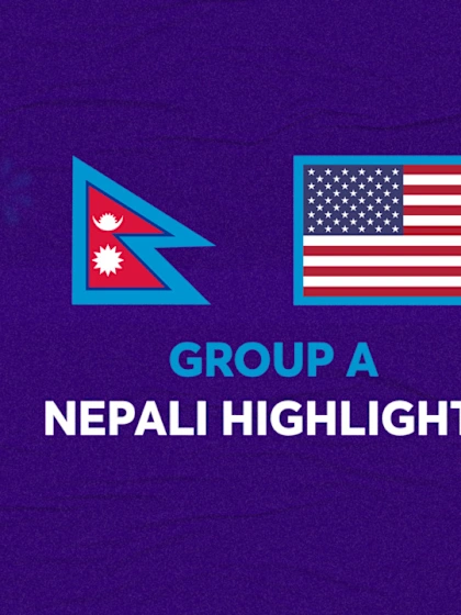 Nepal cruise past USA to kickstart campaign - Nepali Highlights | CWC23 Qualifier