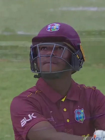 ICC U19 CWC: AUS v WI – Morris caught on long-off boundary