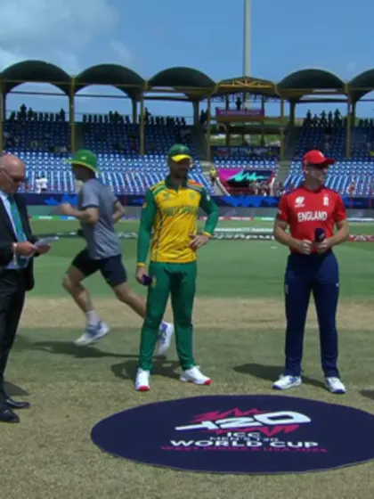 Jos Buttler beams after winning toss and bowling first | ENG v SA | T20WC 2024