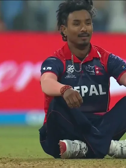 Tom Bruce - Wicket - Scotland vs Nepal