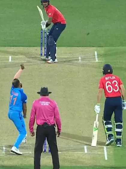 Nissan POTD: Hales clears the long boundary for six