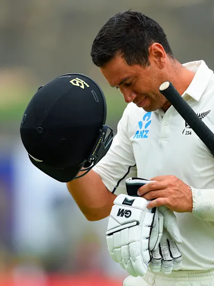 Emotional Taylor credits Martin Crowe after scaling Test record