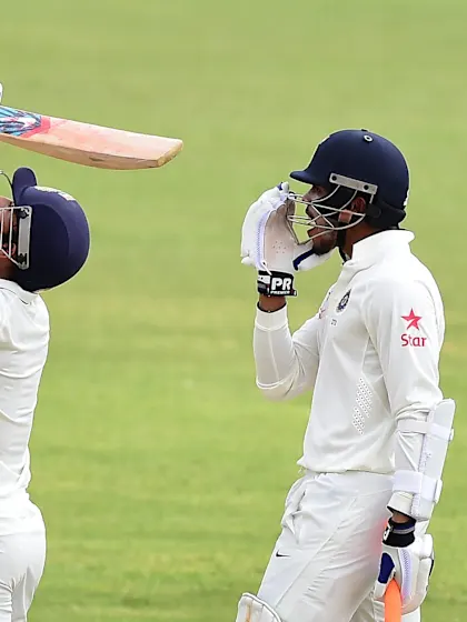 Rahane century helps India declare 304 ahead