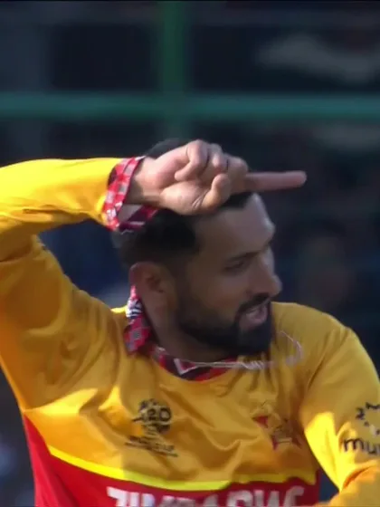 Aiden Markram - Wicket - Zimbabwe vs South Africa