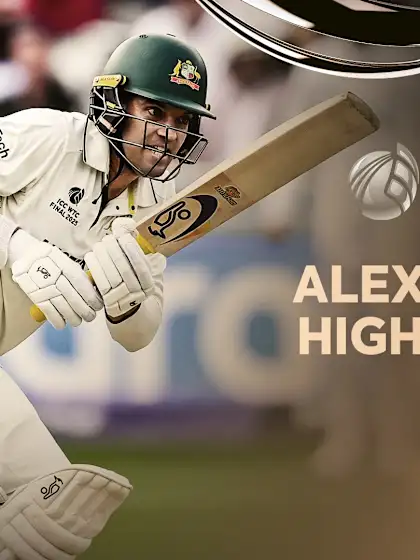 Logo of Alex Carey's vital 43 for Australia | Player Highlights | WTC25 Final