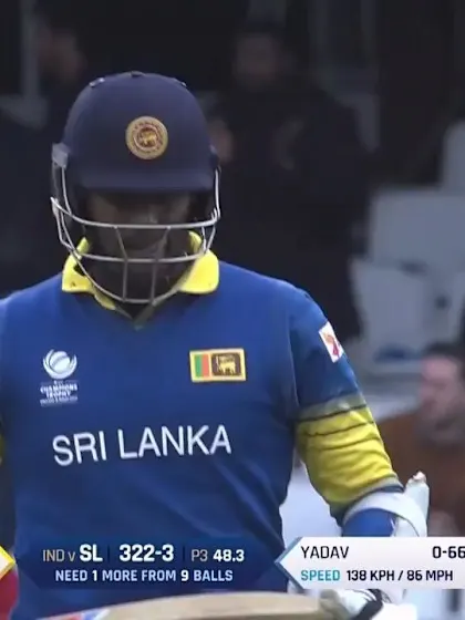 Logo of #CT17 Ind v SL: Angelo Mathews dazzles with a 45-ball 52 to take Sri lanka home