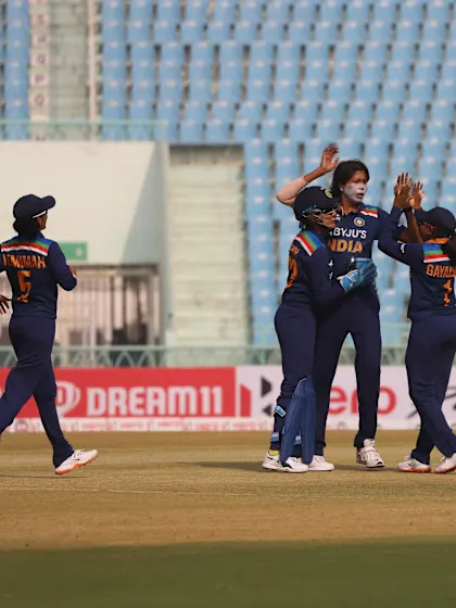 Mandhana, Goswami put on stunning displays as India restore parity