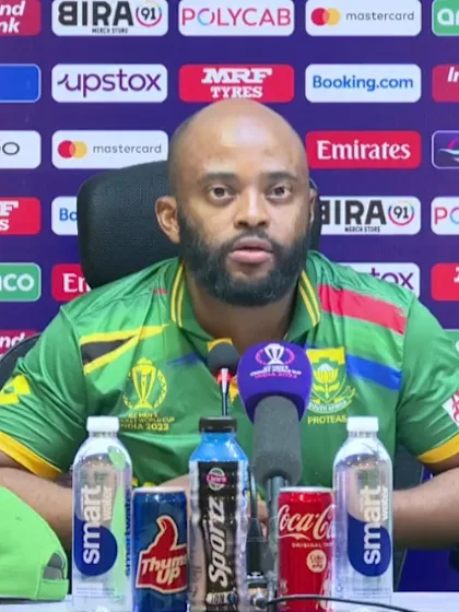 Temba Bavuma (South Africa Captain) post-match Press Conference - 27th October 2023