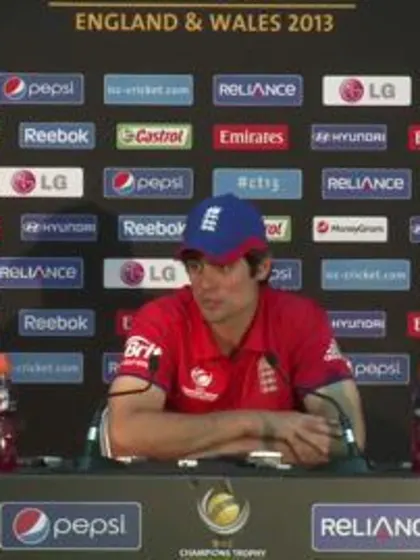 M8 : Alastair Cook Press Conference Part 1