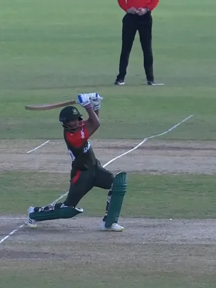 Cracking shot from Aich Mollah | BAN v PAK | ICC U19 Men’s CWC 2022