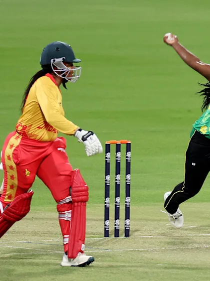 Logo of Zimbabwe v Vanuatu - Zayed Cricket Stadium - 25 April 2024