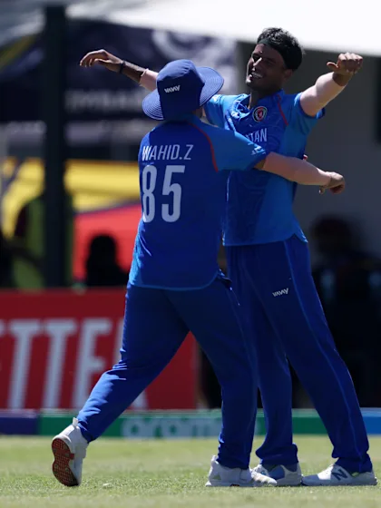 Wahid strikes big for Afghanistan | U19 CWC 2026