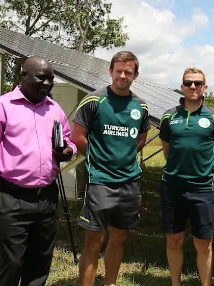 An eye-opening visit for Ireland players