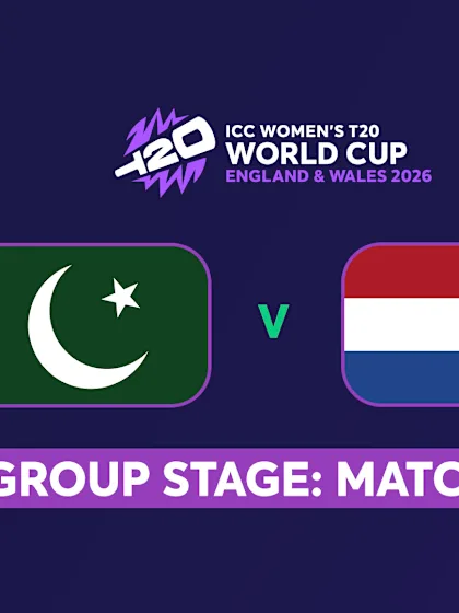 WT20: Pakistan v Netherlands