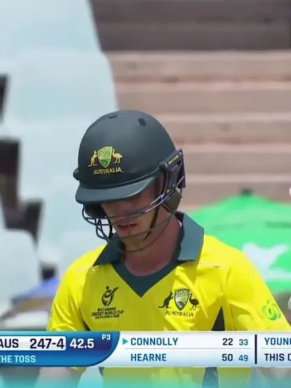 ICC U19 CWC: WI v AUS - The best bits of Lachlan Hearne's 58