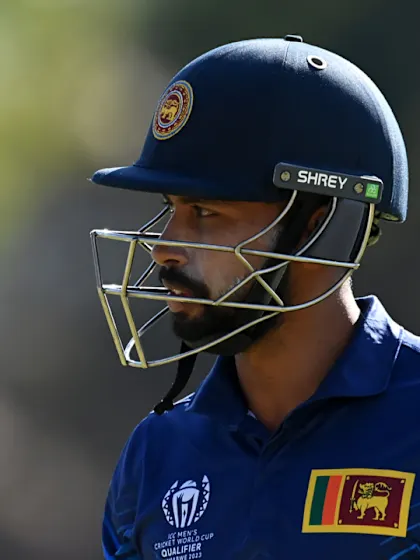 Logo of Adaptable Sadeera making most of second chance with Sri Lanka | CWC23 Qualifier