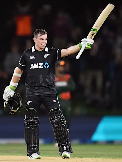 Lethal Latham century guides New Zealand to ODI series win