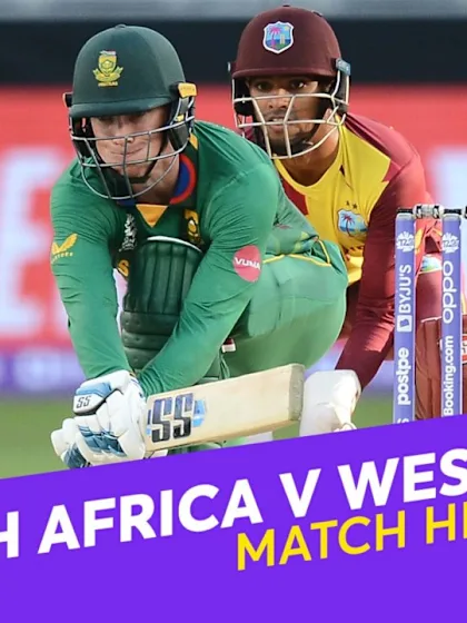 Match Highlights: South Africa v West Indies