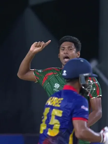 Logo of Dipendra Airee - Wicket - Bangladesh vs Nepal