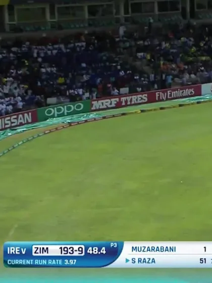 IREvZIM Player of the Match - Sikandar Raza