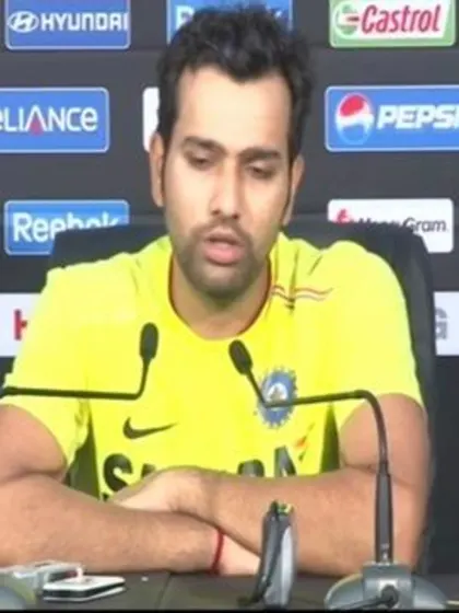 Rohit Sharma on his form